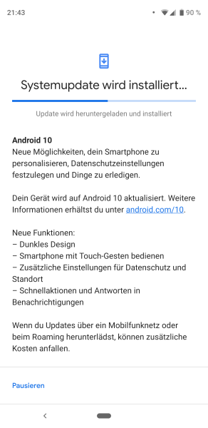 Android10 (vormals Q) ist angekommen! Bild-Quelle: Google/Android