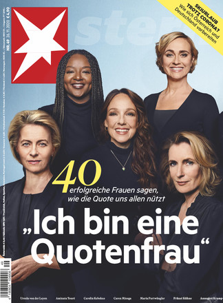 stern Titel Quotenfrau (Ausgabe aus November 2020) / Bild-Quelle: stern.de, Gruner+Jahr Verlag